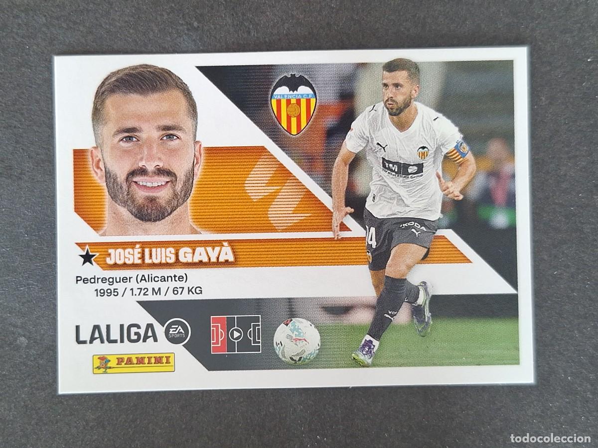 Cromos de f&uacute;tbol: L2 GAYA VALENCIA C. F. LIGA ESTE 2026 2027 26 27 NUNCA PEGADO SIN PEGAR