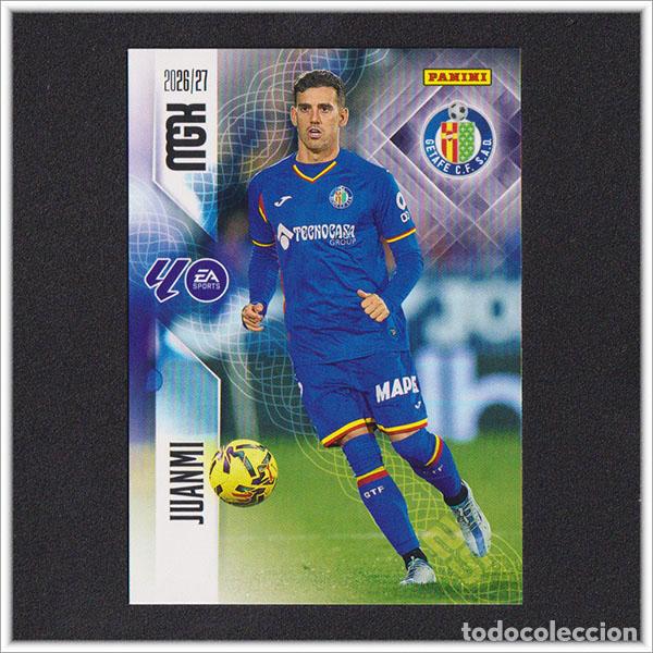 Cromos de f&uacute;tbol: MEGACRACKS 2026 2027 26 27 PANINI JUANMI 194 GETAFE ALBUM COLECCI&Oacute;N LIGA MGK 2&ordf; ED