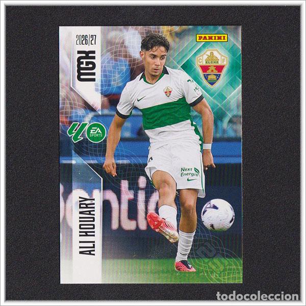 Cromos de f&uacute;tbol: MEGACRACKS 2026 2027 26 27 PANINI ALI HOUARY 159 ELCHE ALBUM COLECCI&Oacute;N LIGA MGK 2&ordf; ED