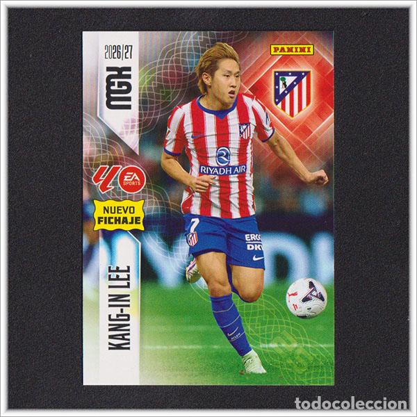 Cromos de f&uacute;tbol: MEGACRACKS 2026 2027 26 27 PANINI KANG-IN LEE 486 FICHAJE ATL&Eacute;TICO MADRID COLECCI&Oacute;N LIGA MGK 2&ordf; ED