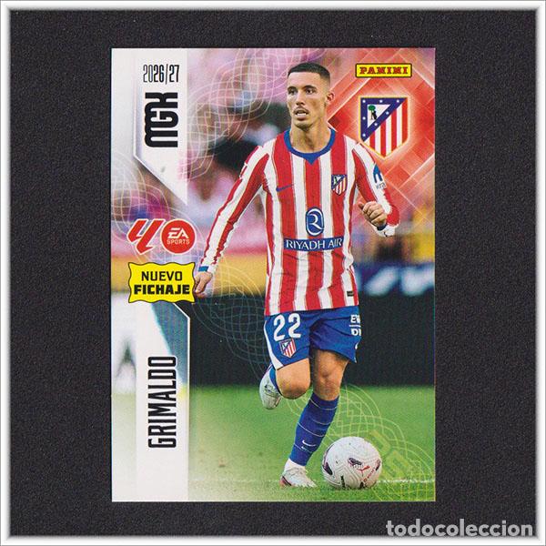 Cromos de f&uacute;tbol: MEGACRACKS 2026 2027 26 27 PANINI GRIMALDO 459 FICHAJE ATL&Eacute;TICO MADRID COLECCI&Oacute;N LIGA MGK 2&ordf; ED