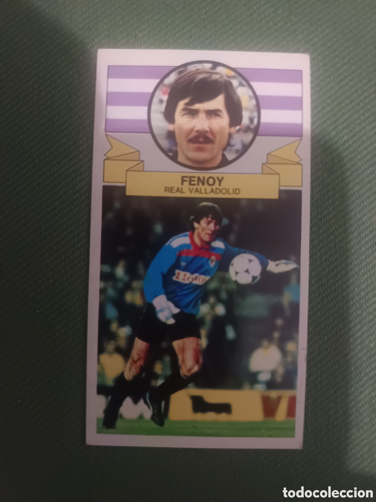 Cartes &agrave; collectionner de Football: CROMO FENOY BAJA SIN PEGAR ED ESTE LIGA 85 86 1985 1986