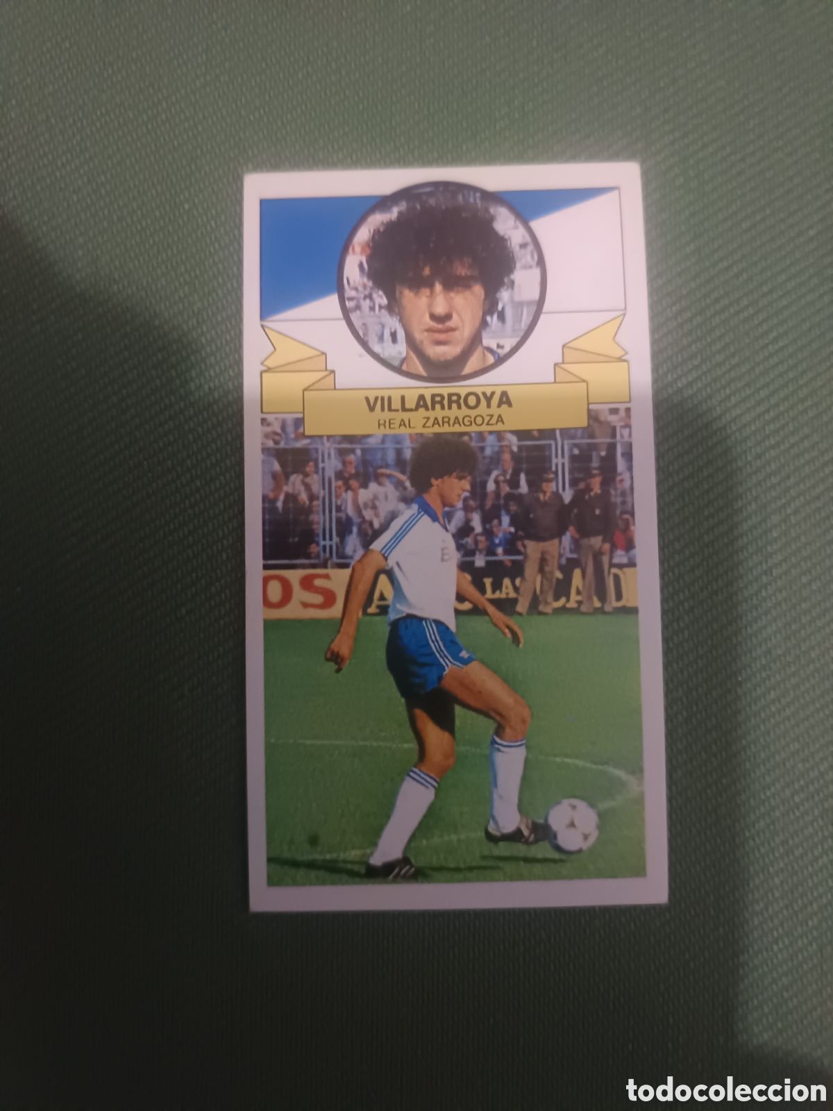 Cromos de f&uacute;tbol: CROMO VILLARROYA BAJA SIN PEGAR ED ESTE LIGA 85 86 1985 1986