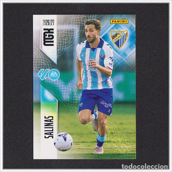 Cromos de f&uacute;tbol: MEGACRACKS 2026 2027 26 27 PANINI SALINAS 243 M&Aacute;LAGA ALBUM COLECCI&Oacute;N LIGA MGK 2&ordf; ED