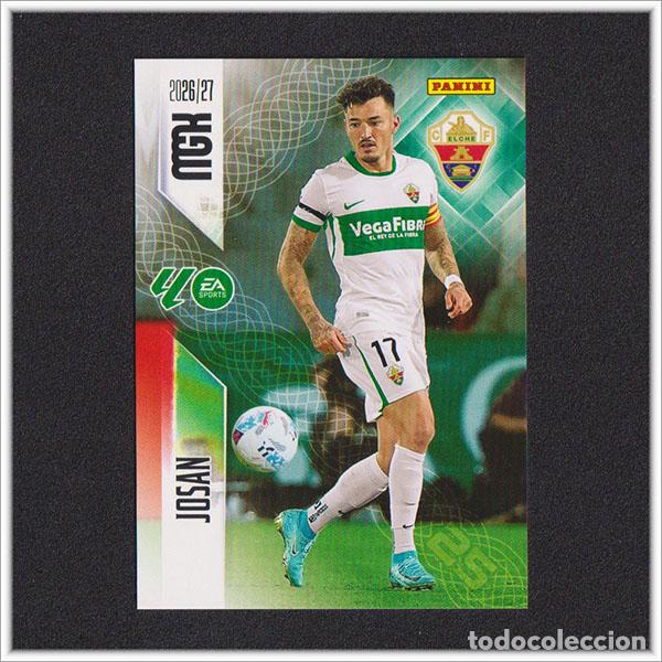 Cromos de f&uacute;tbol: MEGACRACKS 2026 2027 26 27 PANINI JOSAN 157 ELCHE ALBUM COLECCI&Oacute;N LIGA MGK 2&ordf; ED