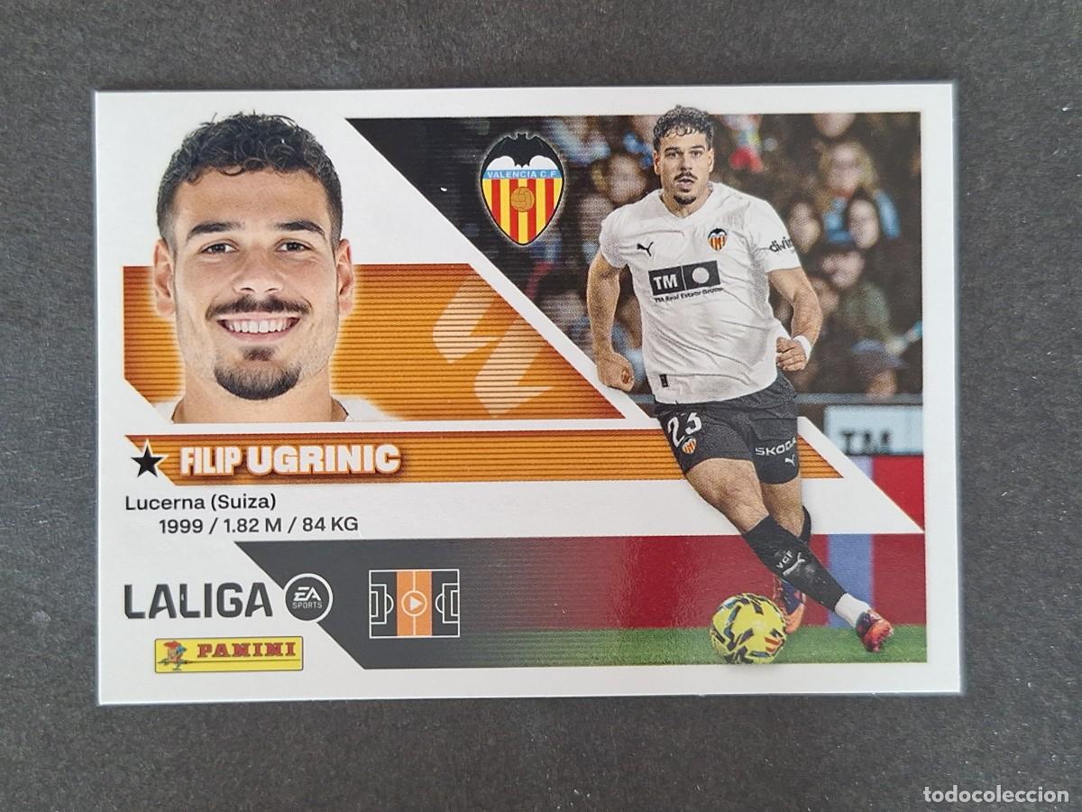Cromos de f&uacute;tbol: L2 UGRINIC VALENCIA C. F. LIGA ESTE 2026 2027 26 27 NUNCA PEGADO SIN PEGAR