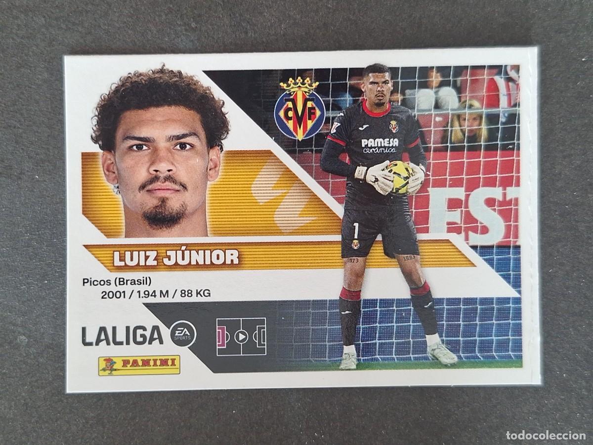 Cromos de f&uacute;tbol: L2 LUIZ JUNIOR VILLARREAL C. F. LIGA ESTE 2026 2027 26 27 NUNCA PEGADO SIN PEGAR