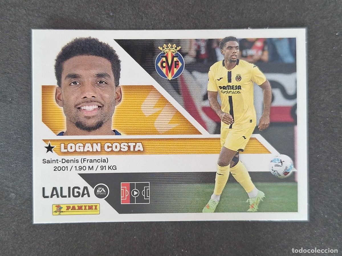 Cromos de f&uacute;tbol: L2 LOGAN COSTA VILLARREAL C. F. LIGA ESTE 2026 2027 26 27 NUNCA PEGADO SIN PEGAR