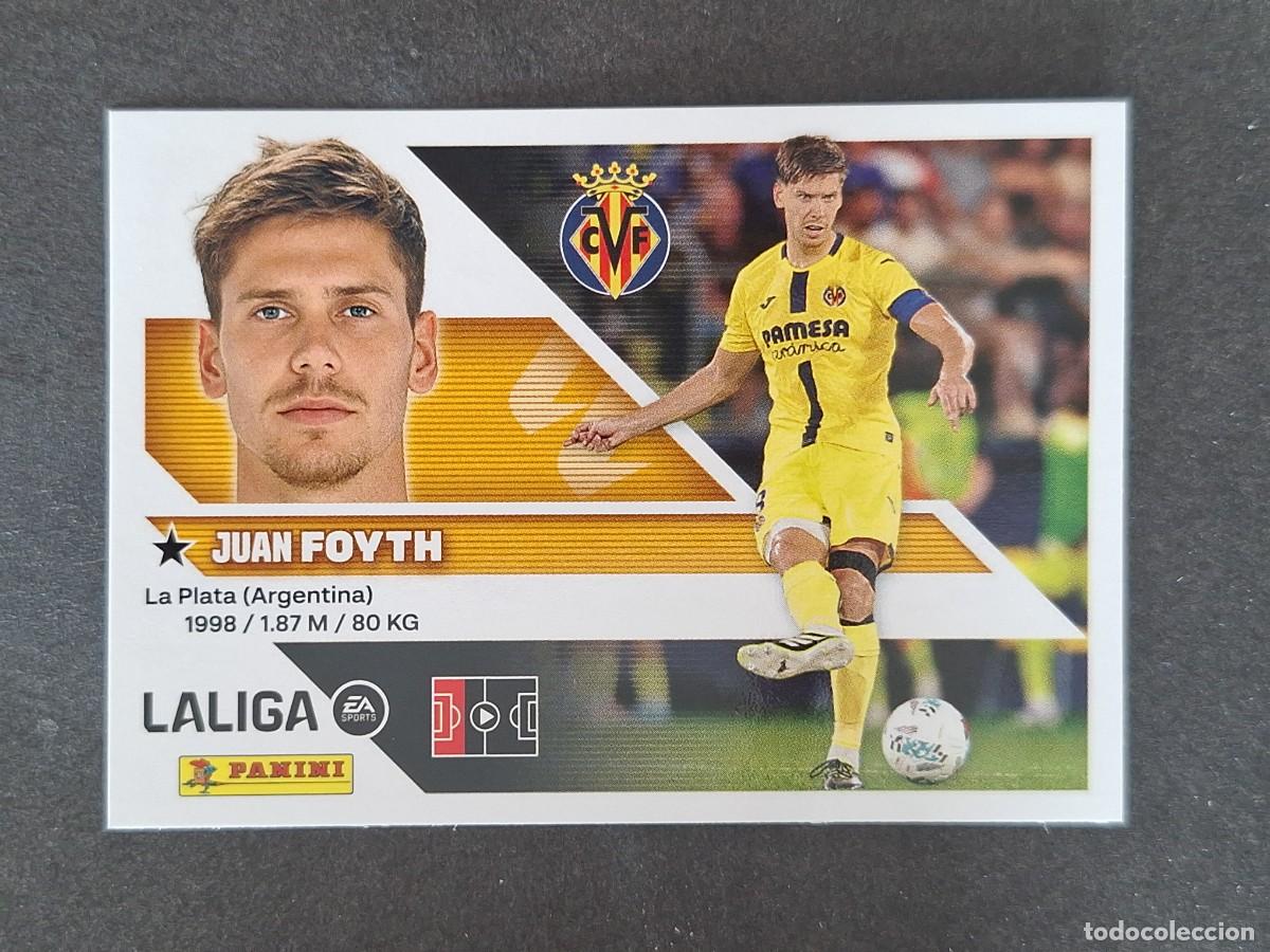 Cromos de f&uacute;tbol: L2 FOYTH VILLARREAL C. F. LIGA ESTE 2026 2027 26 27 NUNCA PEGADO SIN PEGAR