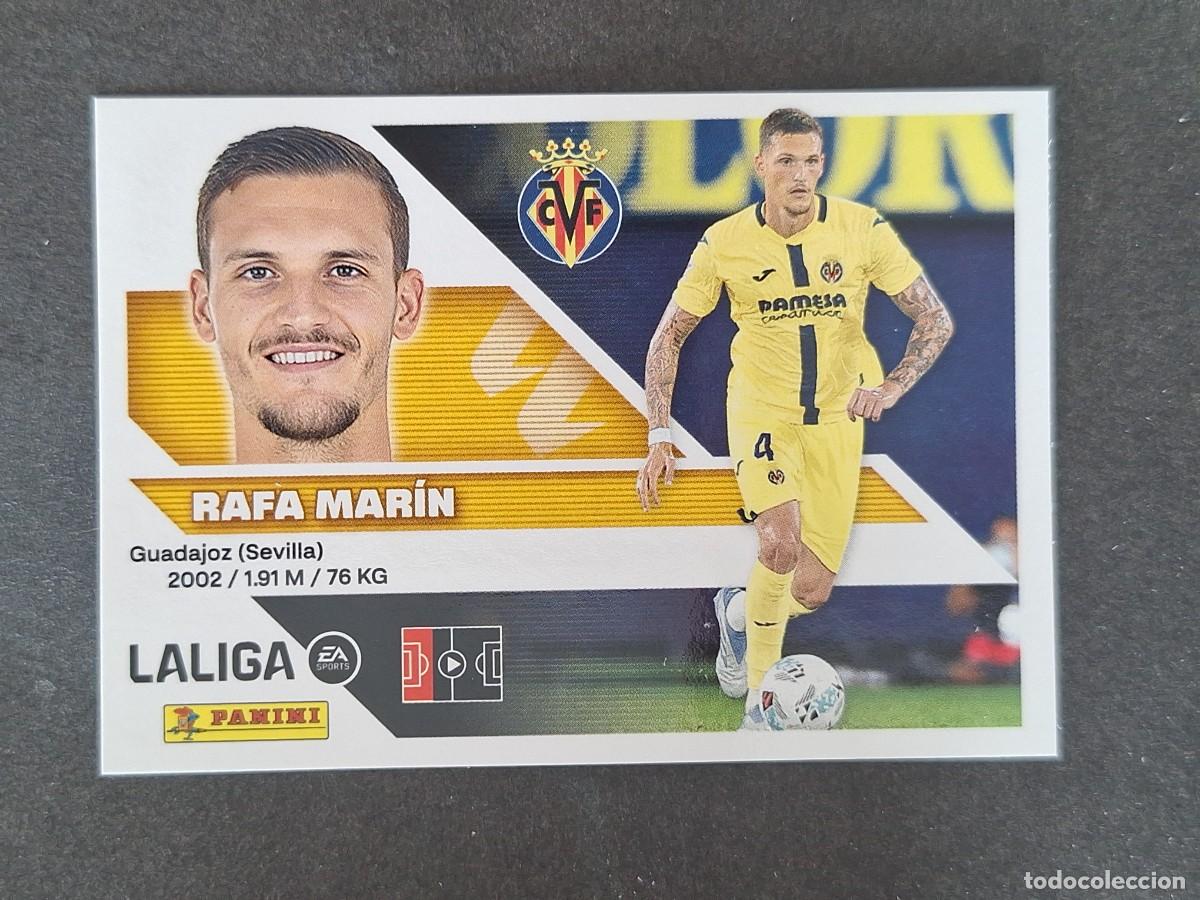 Cromos de f&uacute;tbol: L2 RAFA MARIN VILLARREAL C. F. LIGA ESTE 2026 2027 26 27 NUNCA PEGADO SIN PEGAR