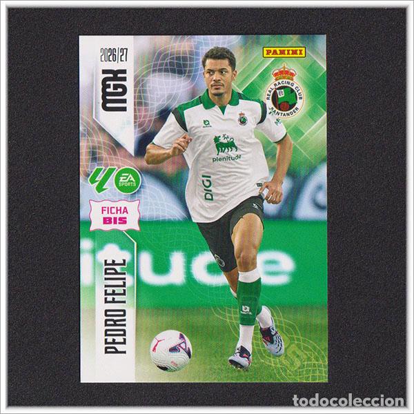 Cromos de f&uacute;tbol: MEGACRACKS 2026 2027 26 27 PANINI PEDRO FELIPE 277 BIS RACING SANTANDER COLECCI&Oacute;N LIGA MGK 2&ordf; ED