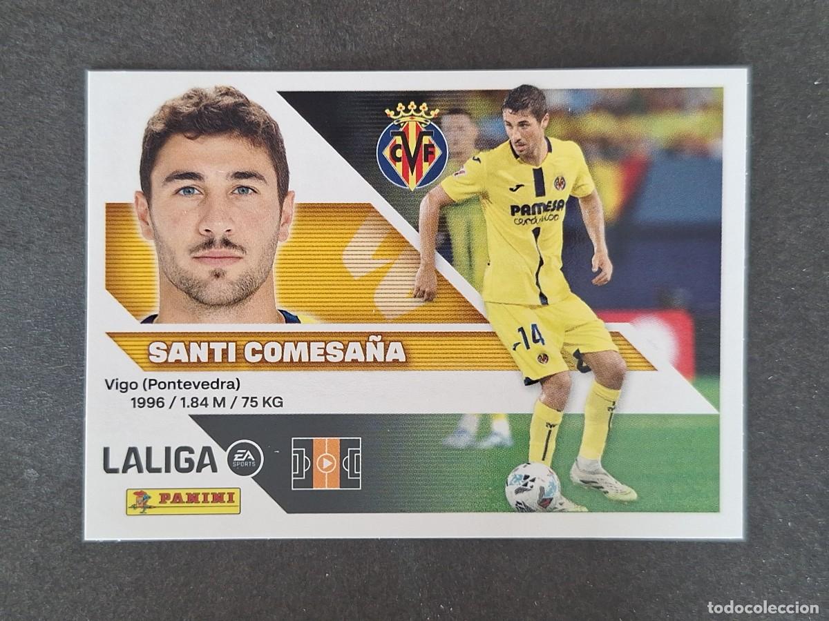 Cromos de f&uacute;tbol: L2 SANTI COMESA&Ntilde;A VILLARREAL C. F. LIGA ESTE 2026 2027 26 27 NUNCA PEGADO SIN PEGAR