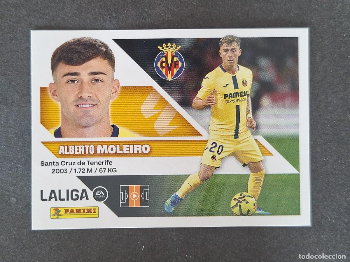 Cromos de f&uacute;tbol: L2 MOLEIRO VILLARREAL C. F. LIGA ESTE 2026 2027 26 27 NUNCA PEGADO SIN PEGAR