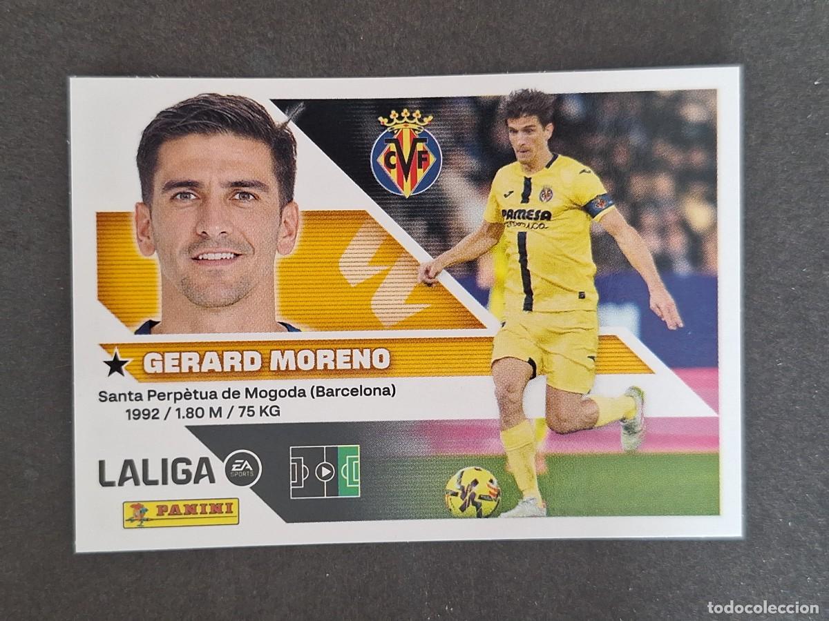 Cromos de f&uacute;tbol: L2 GERARD MORENO VILLARREAL C. F. LIGA ESTE 2026 2027 26 27 NUNCA PEGADO SIN PEGAR