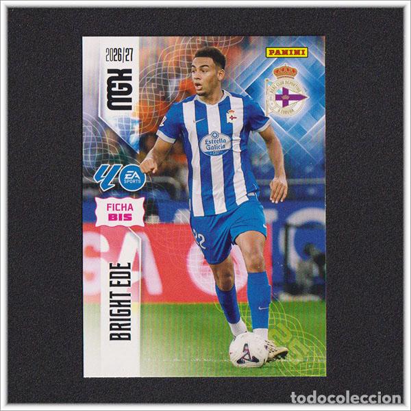 Cromos de f&uacute;tbol: MEGACRACKS 2026 2027 26 27 PANINI BRIGHT EDE 133 BIS DEPORTIVO CORU&Ntilde;A ALBUM COLECCI&Oacute;N LIGA MGK 2&ordf; ED