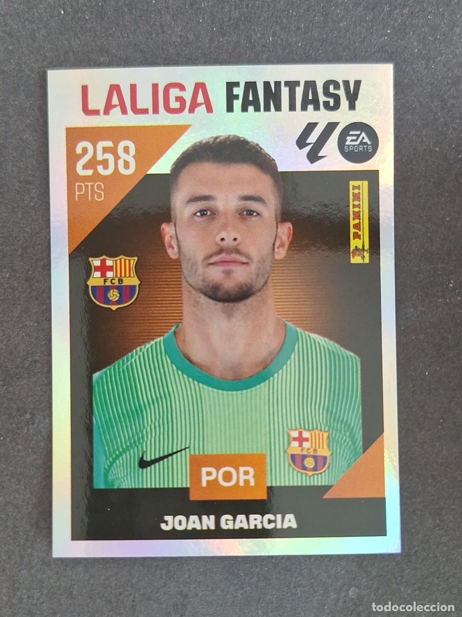 Fu&szlig;ball-Sticker: L2 JOAN GARCIA F. C. BARCELONA LA LIGA FANTASY LIGA ESTE 2026 2027 26 27 NUNCA PEGADO