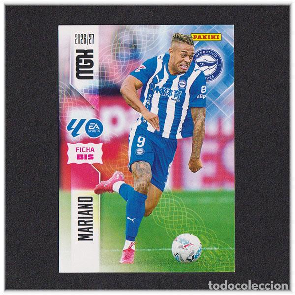 Cromos de f&uacute;tbol: MEGACRACKS 2026 2027 26 27 PANINI MARIANO 34 BIS ALAV&Eacute;S ALBUM COLECCI&Oacute;N LIGA MGK 2&ordf; ED