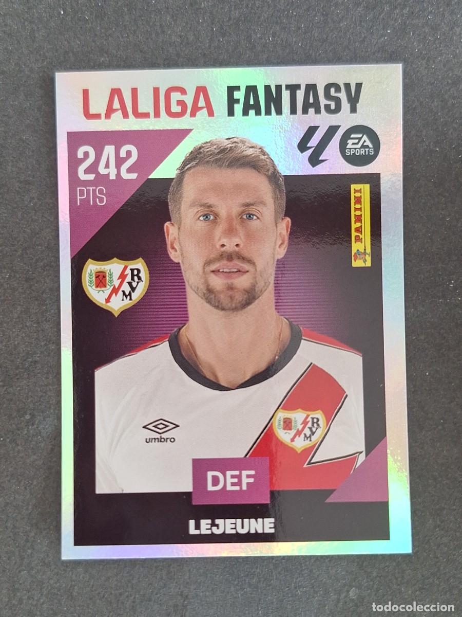 Cromos de f&uacute;tbol: L2 LEJEUNE RAYO VALLECANO LA LIGA FANTASY LIGA ESTE 2026 2027 26 27 NUNCA PEGADO