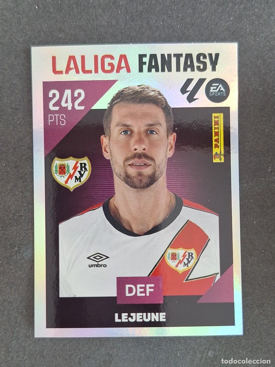 Cromos de f&uacute;tbol: L2 LEJEUNE RAYO VALLECANO LA LIGA FANTASY LIGA ESTE 2026 2027 26 27 NUNCA PEGADO