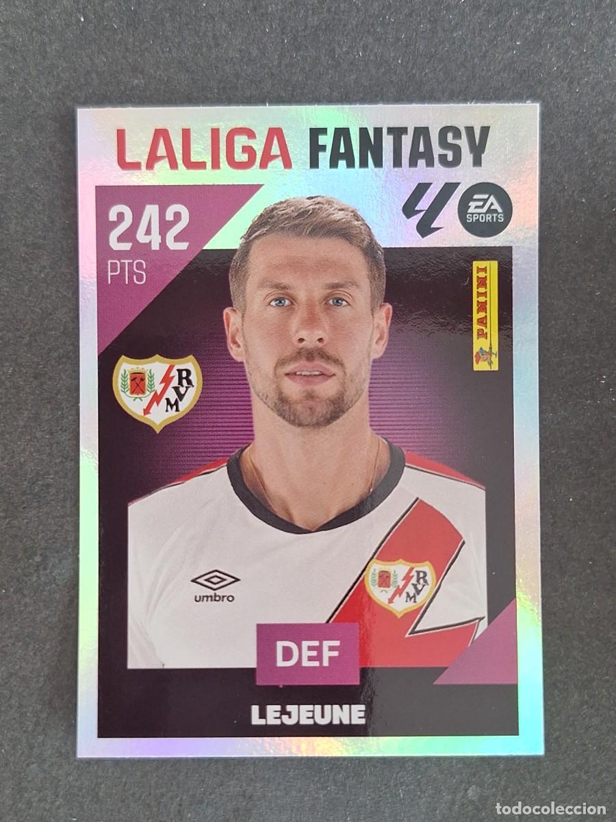 Cromos de f&uacute;tbol: L2 LEJEUNE RAYO VALLECANO LA LIGA FANTASY LIGA ESTE 2026 2027 26 27 NUNCA PEGADO