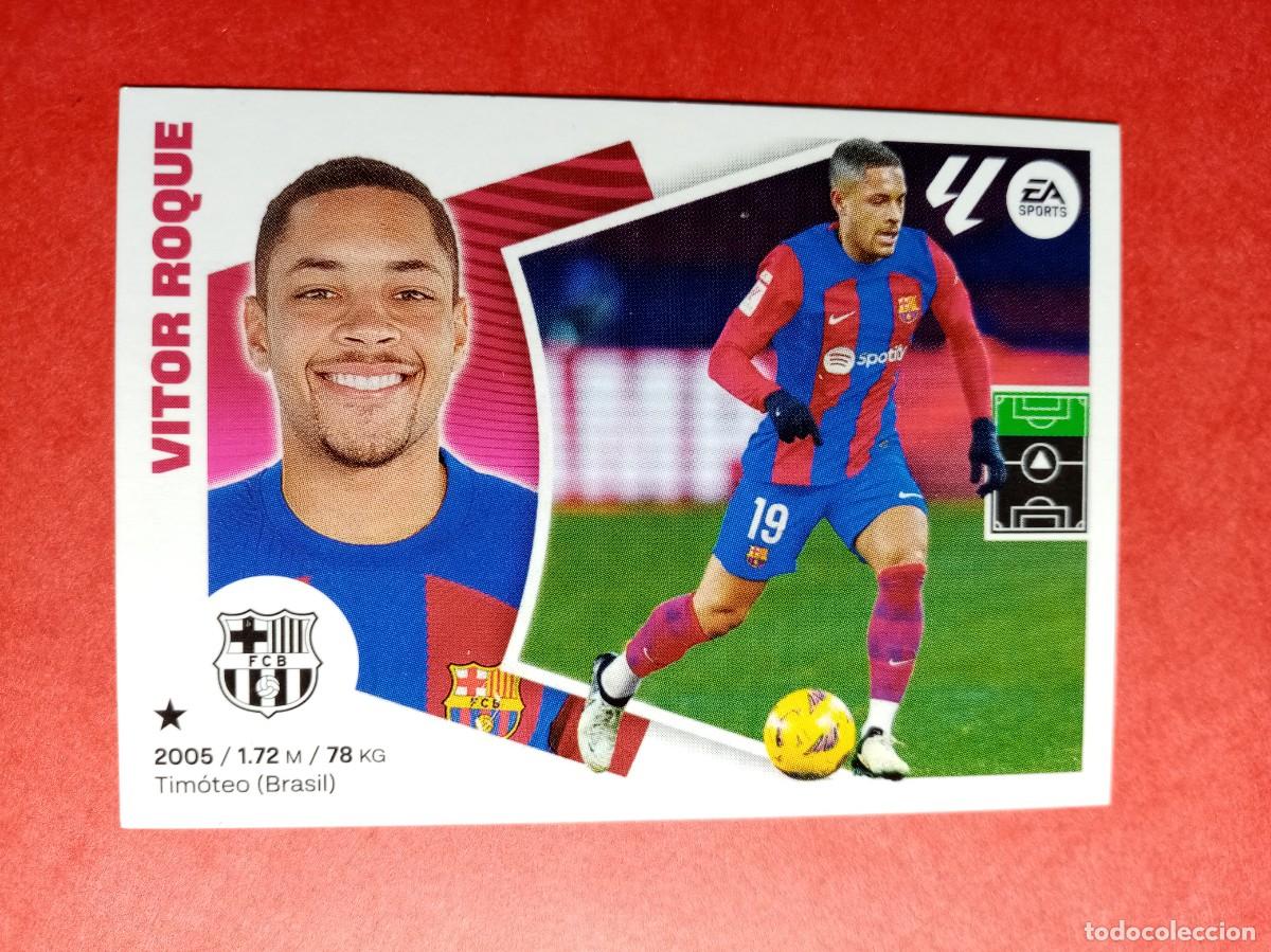 Cromos de f&uacute;tbol: N&ordm; 18 B 18B VITOR ROQUE, FC BARCELONA, LIGA ESTE 2024 2025, 24 25, PANINI