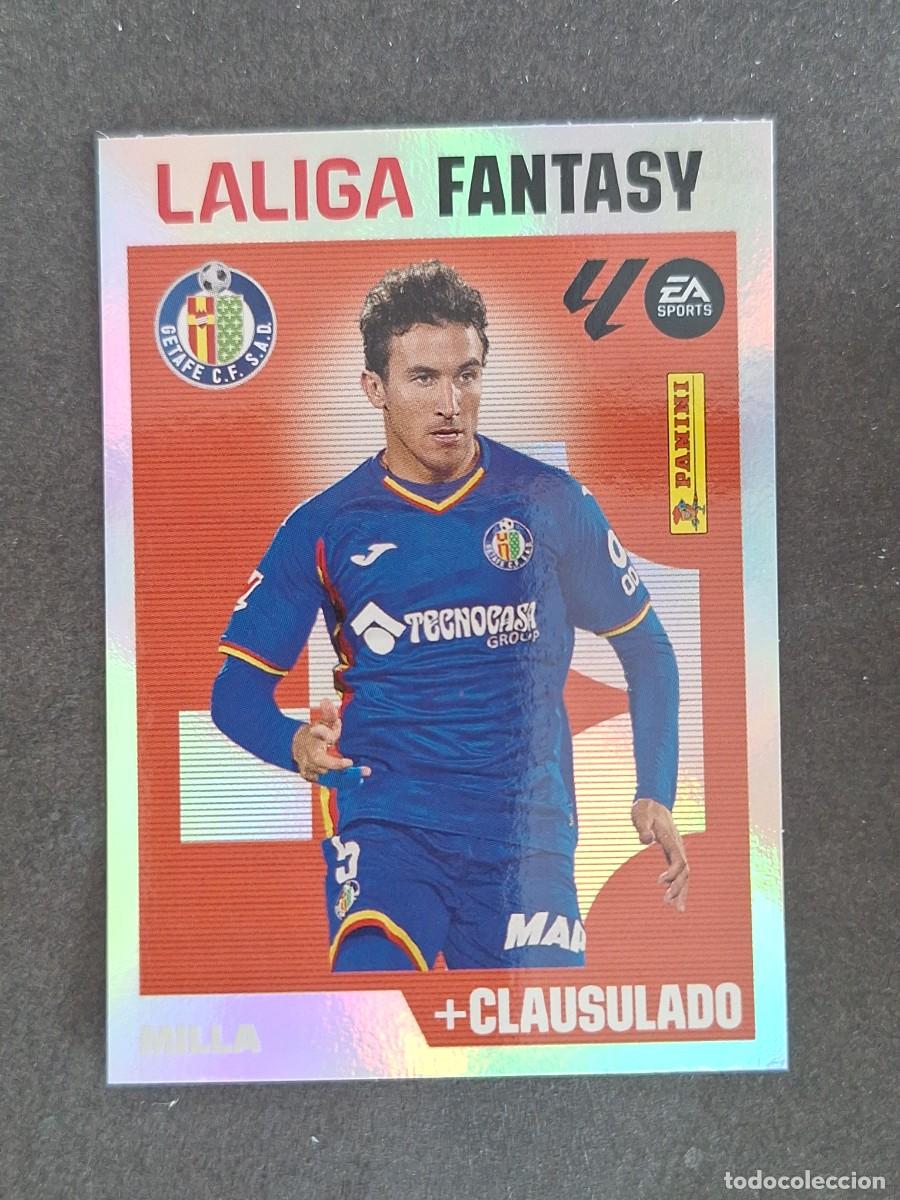 Cromos de f&uacute;tbol: L2 MILLA GETAFE C. F. LA LIGA FANTASY LIGA ESTE 2026 2027 26 27 NUNCA PEGADO