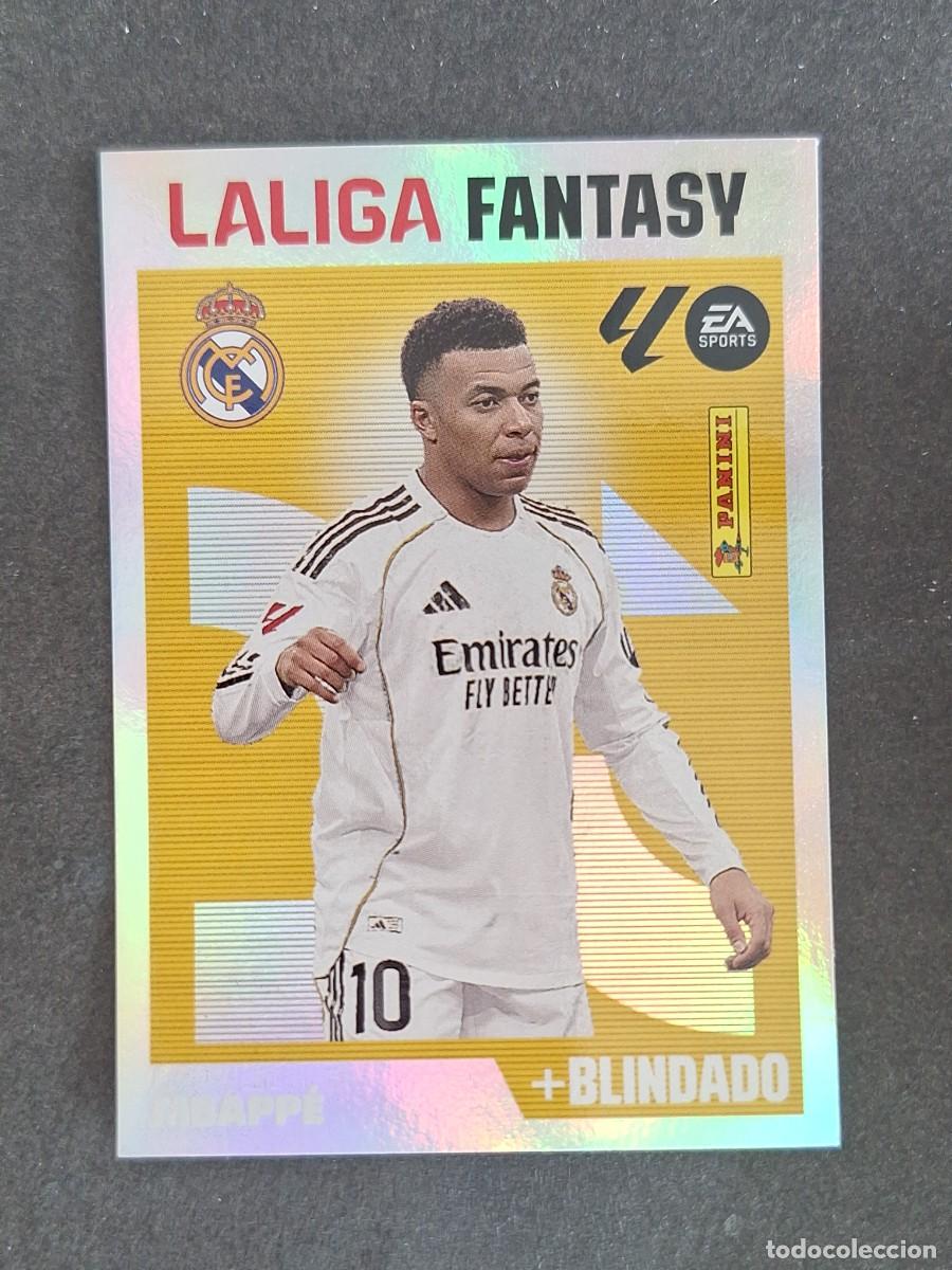 Cromos de f&uacute;tbol: L2 MBAPPE REAL MADRID LA LIGA FANTASY LIGA ESTE 2026 2027 26 27 NUNCA PEGADO