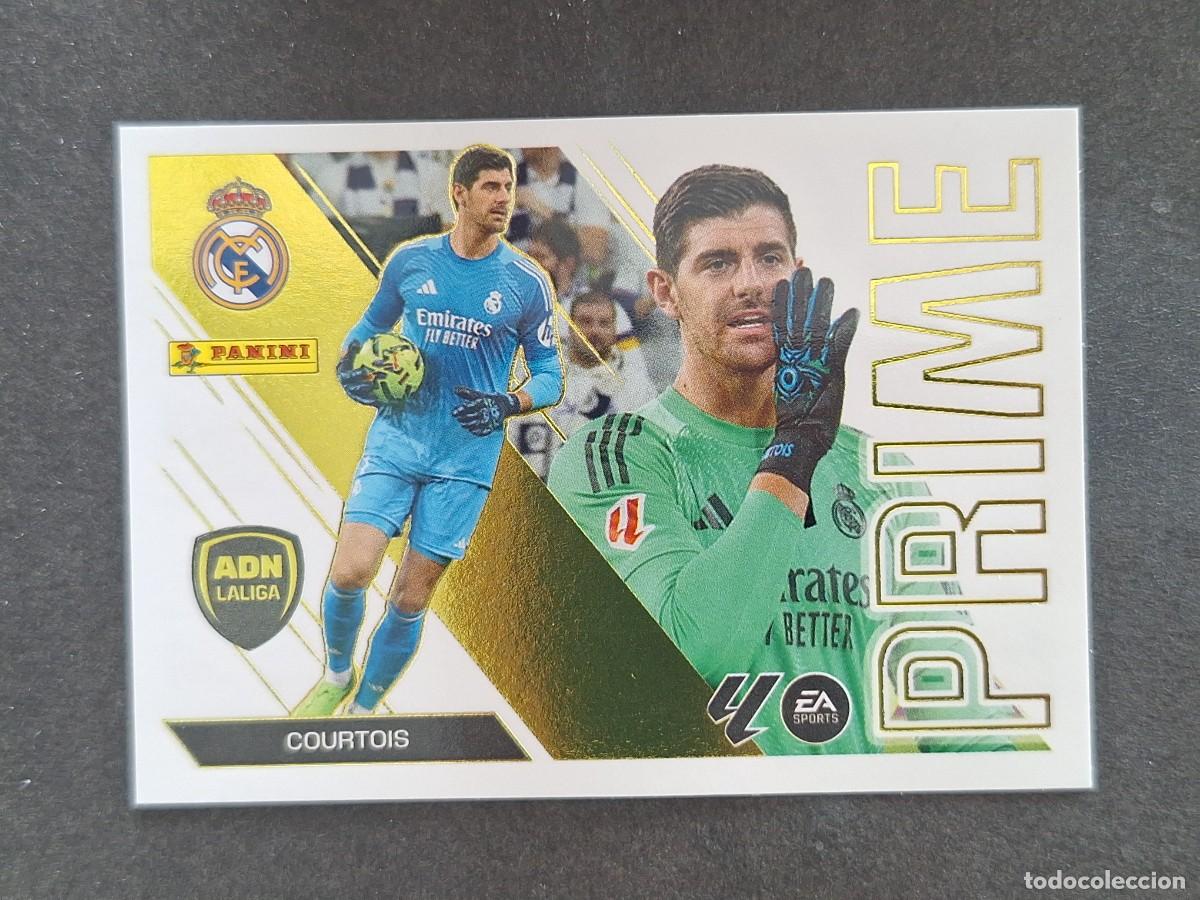Cromos de f&uacute;tbol: L2 COURTOIS REAL MADRID ADN LA LIGA PRIME LIGA ESTE 2026 2027 26 27 NUNCA PEGADO SIN PEGAR