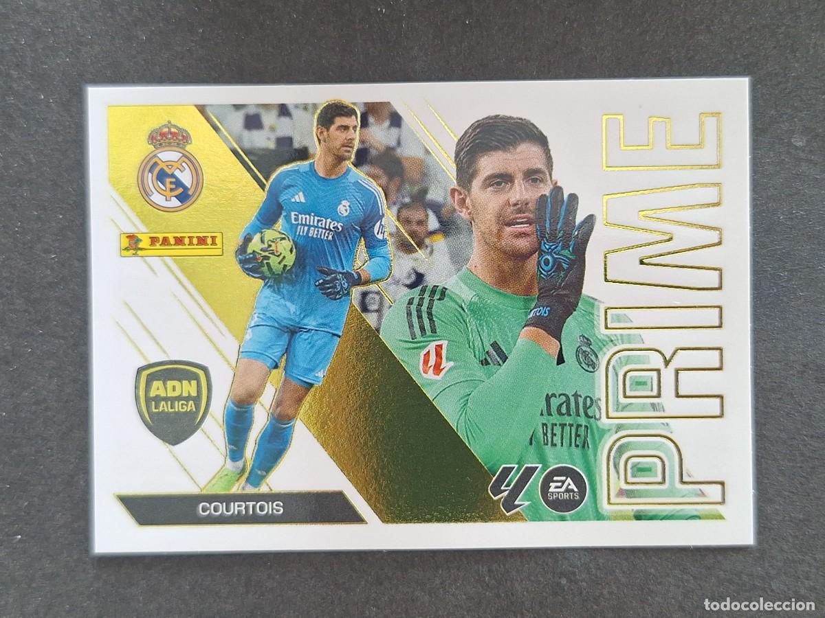 Cromos de f&uacute;tbol: L2 COURTOIS REAL MADRID ADN LA LIGA PRIME LIGA ESTE 2026 2027 26 27 NUNCA PEGADO SIN PEGAR