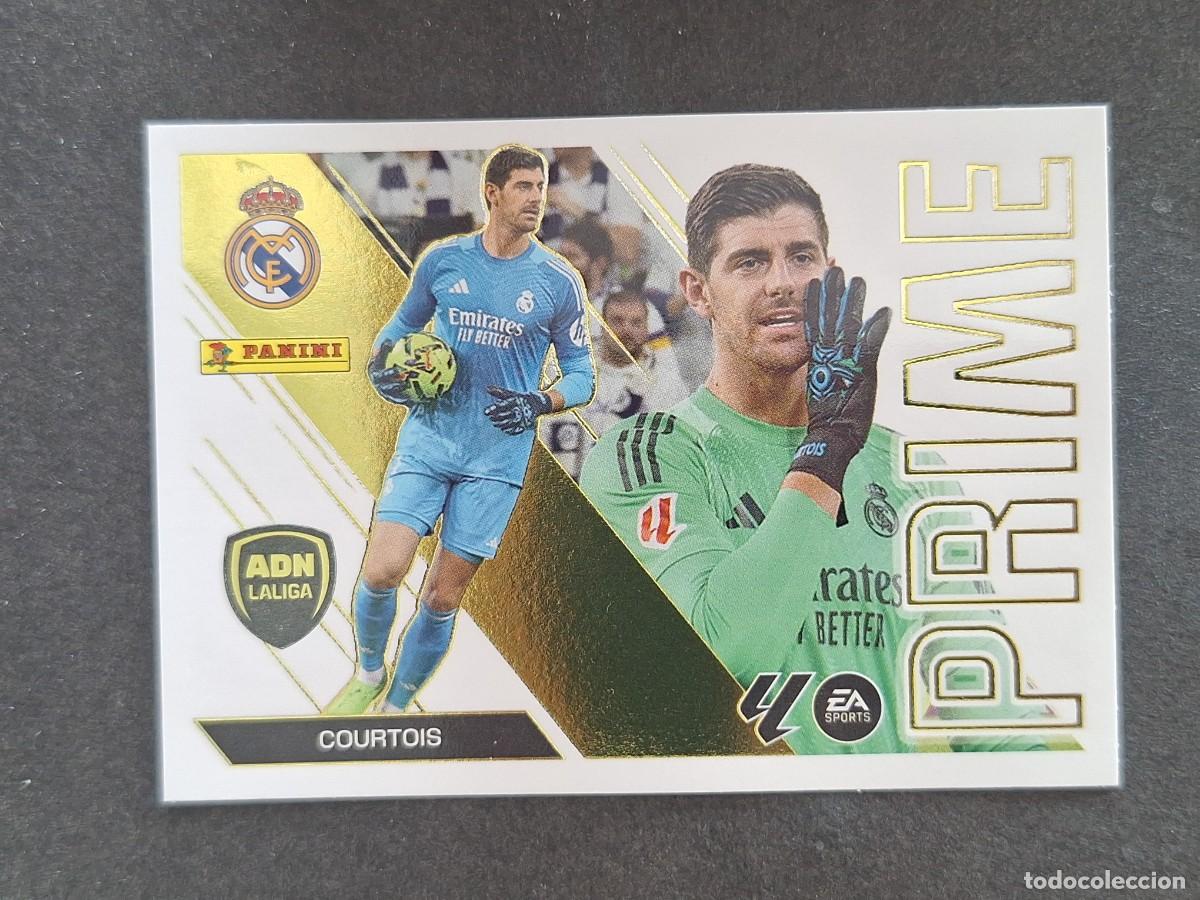 Cromos de f&uacute;tbol: L2 COURTOIS REAL MADRID ADN LA LIGA PRIME LIGA ESTE 2026 2027 26 27 NUNCA PEGADO SIN PEGAR
