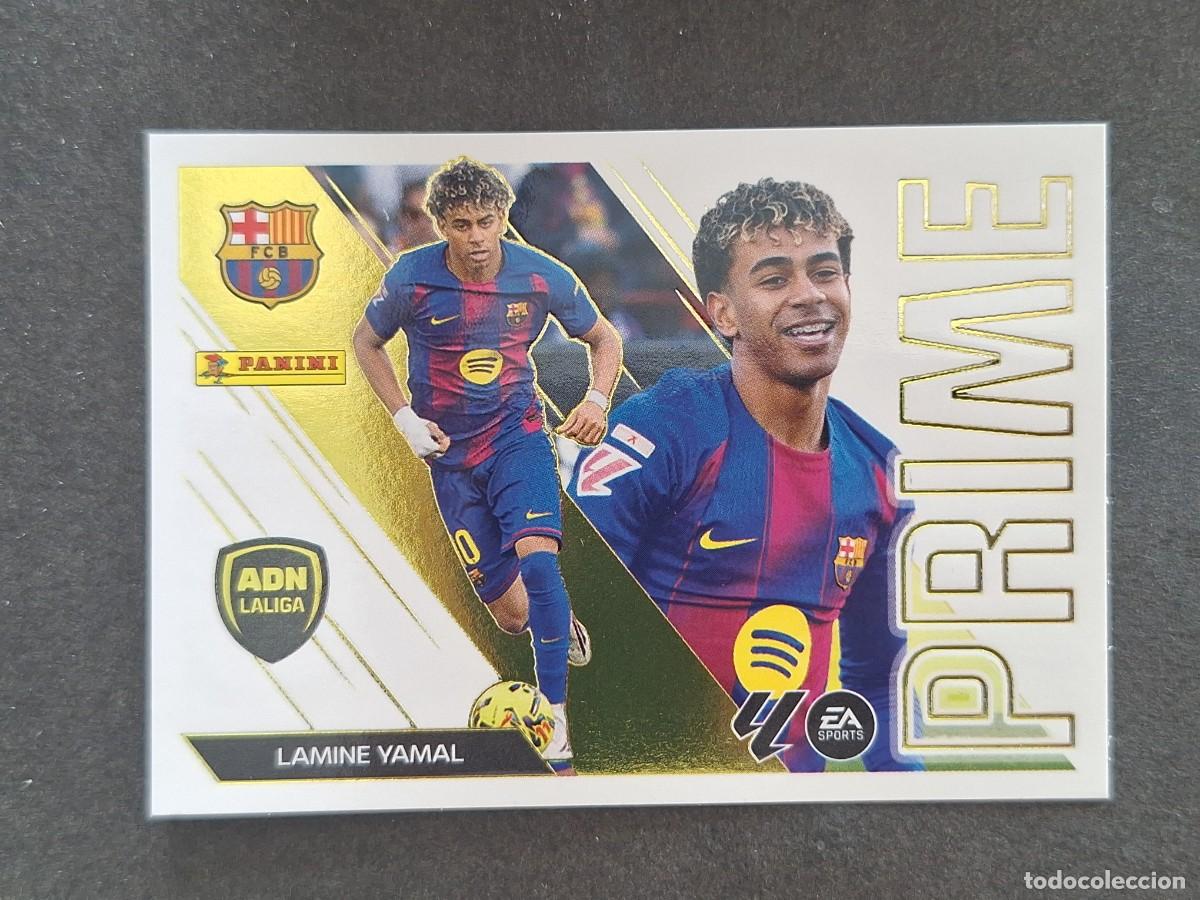 Cromos de f&uacute;tbol: L2 LAMINE YAMAL F. C. BARCELONA ADN LA LIGA PRIME LIGA ESTE 2026 2027 26 27 NUNCA PEGADO