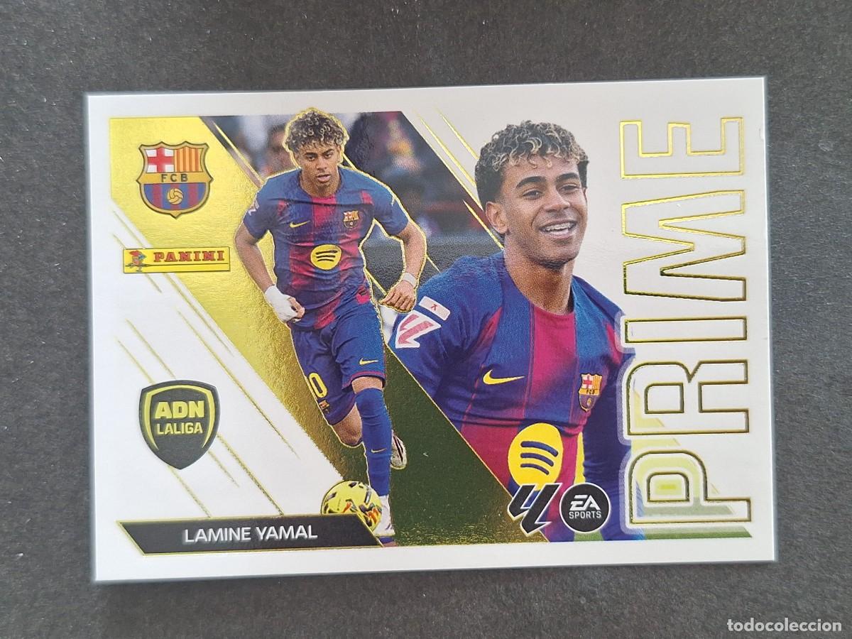 Cromos de f&uacute;tbol: L2 LAMINE YAMAL F. C. BARCELONA ADN LA LIGA PRIME LIGA ESTE 2026 2027 26 27 NUNCA PEGADO