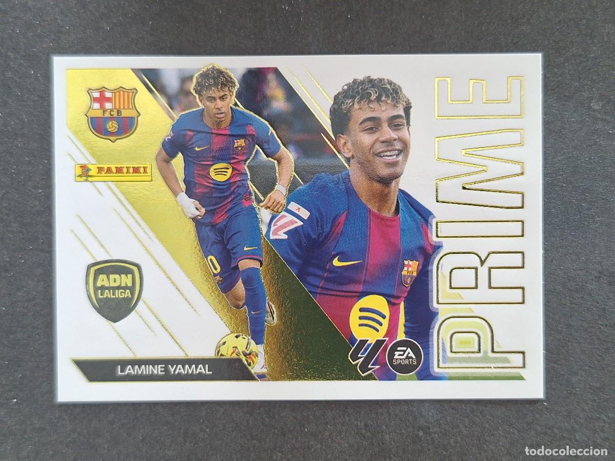 Cromos de f&uacute;tbol: L2 LAMINE YAMAL F. C. BARCELONA ADN LA LIGA PRIME LIGA ESTE 2026 2027 26 27 NUNCA PEGADO