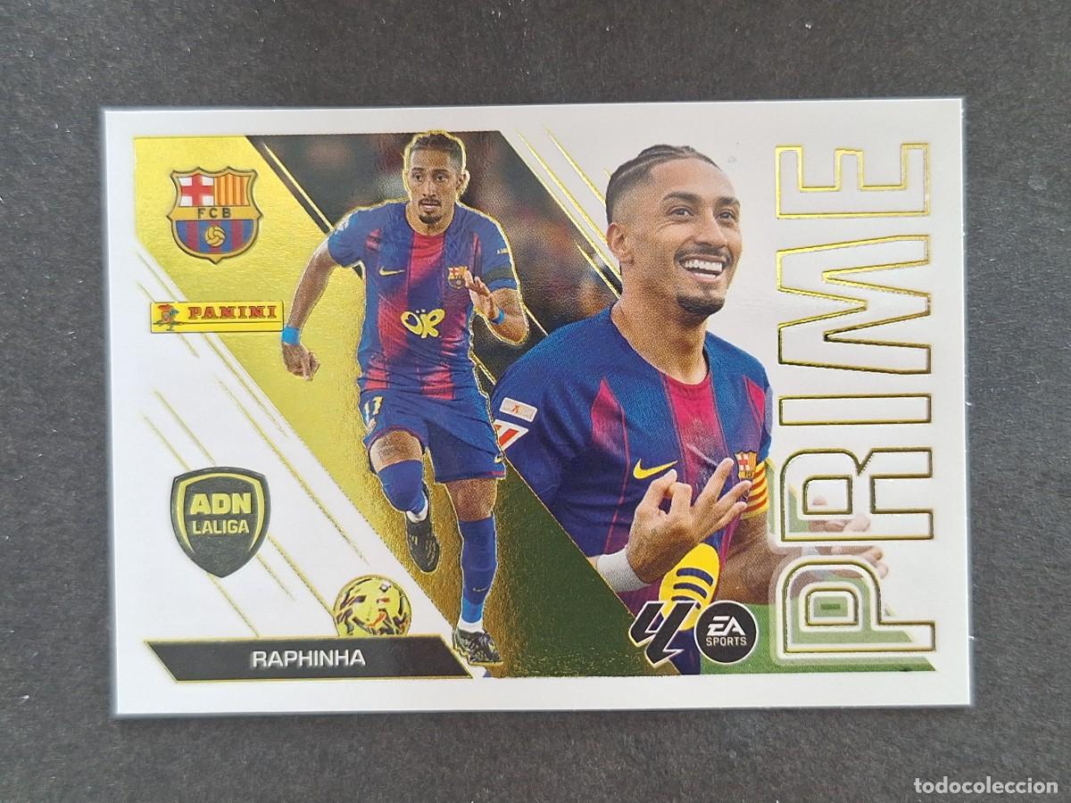 Cromos de f&uacute;tbol: L2 RAPHINHA F. C. BARCELONA ADN LA LIGA PRIME LIGA ESTE 2026 2027 26 27 NUNCA PEGADO