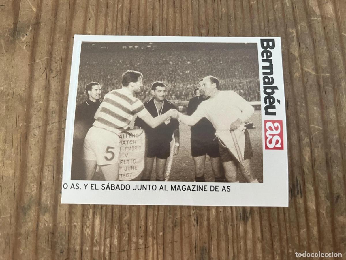 Cromos de Futebol: R31987 CROMO SIN PEGAR NUNCA PEGADO # 119 Real Madrid Celtic Glasgow Alfredo Di Stefano