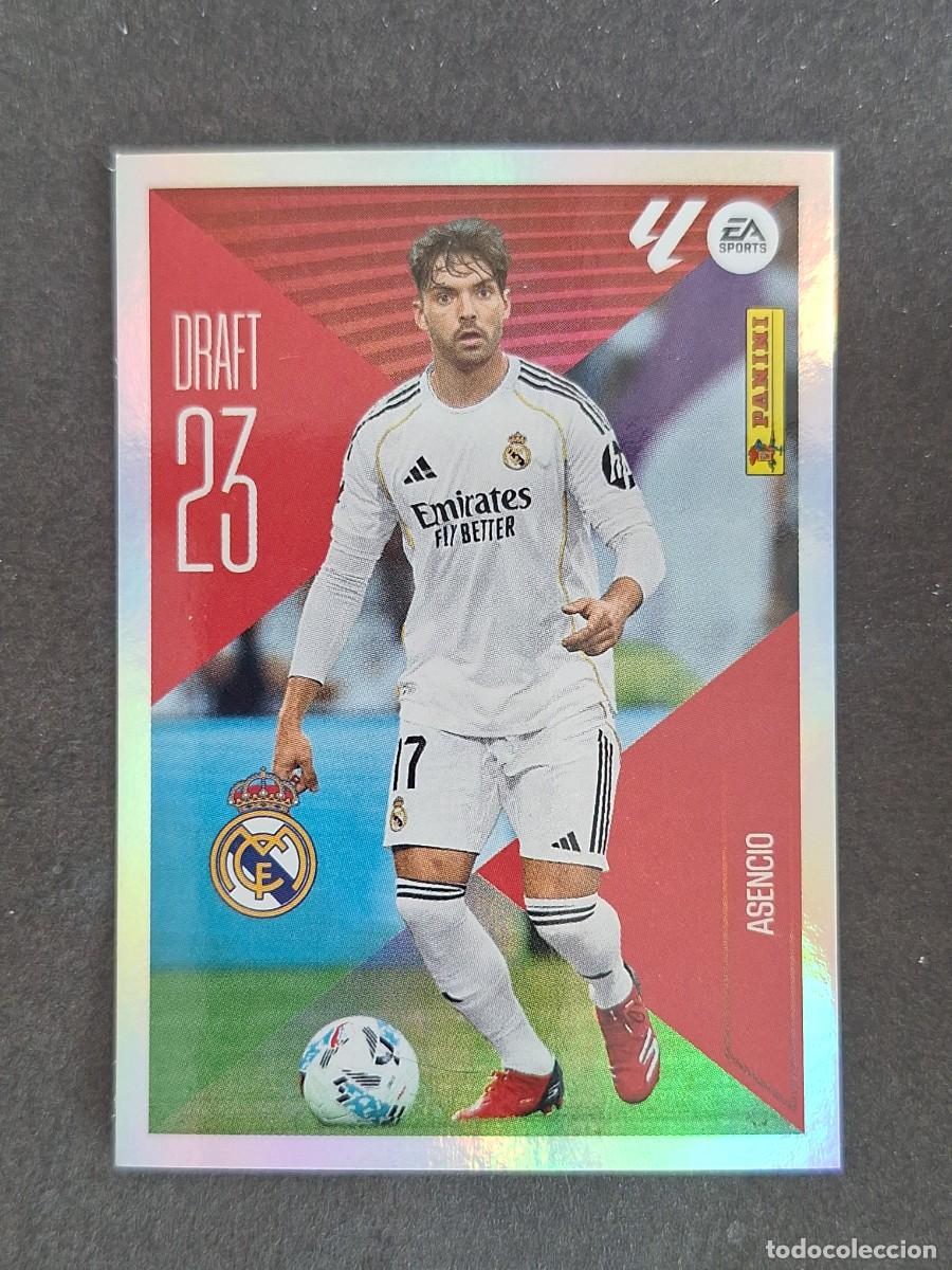 Cromos de Futebol: L2 ASENCIO REAL MADRID DRAFT 23 LIGA ESTE 2026 2027 26 27 NUNCA PEGADO SIN PEGAR