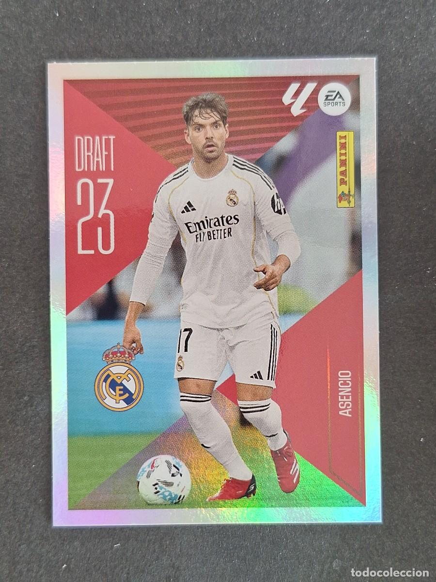 Cromos de Futebol: L2 ASENCIO REAL MADRID DRAFT 23 LIGA ESTE 2026 2027 26 27 NUNCA PEGADO SIN PEGAR