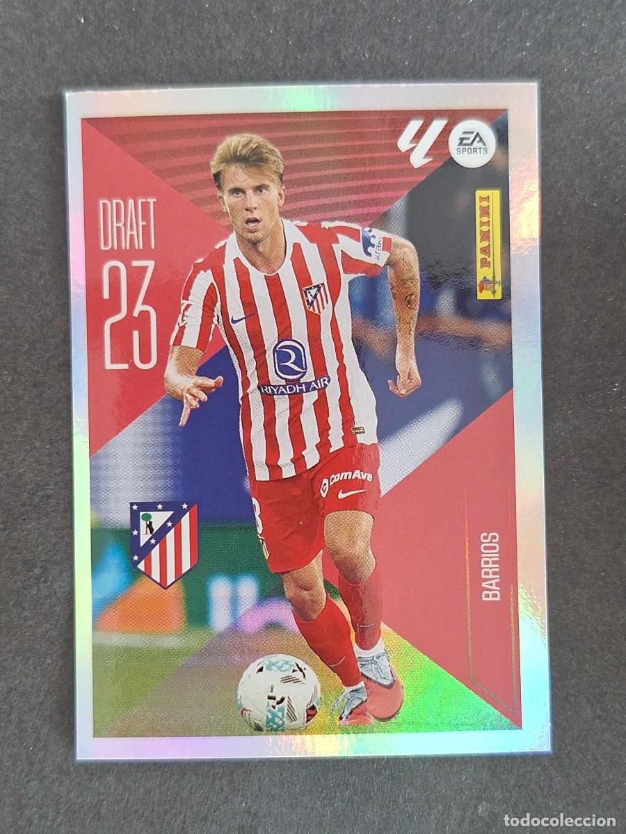 Fu&szlig;ball-Sticker: L2 BARRIOS ATLETICO DE MADRID DRAFT 23 LIGA ESTE 2026 2027 26 27 NUNCA PEGADO SIN PEGAR