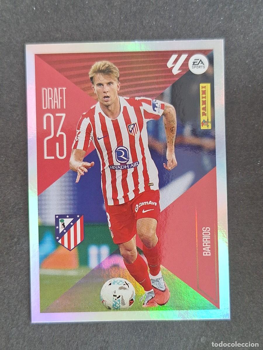 Fu&szlig;ball-Sticker: L2 BARRIOS ATLETICO DE MADRID DRAFT 23 LIGA ESTE 2026 2027 26 27 NUNCA PEGADO SIN PEGAR