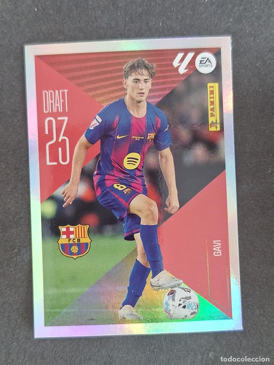 Cromos de f&uacute;tbol: L1 GAVI F. C. BARCELONA DRAFT 23 LIGA ESTE 2026 2027 26 27 NUNCA PEGADO SIN PEGAR
