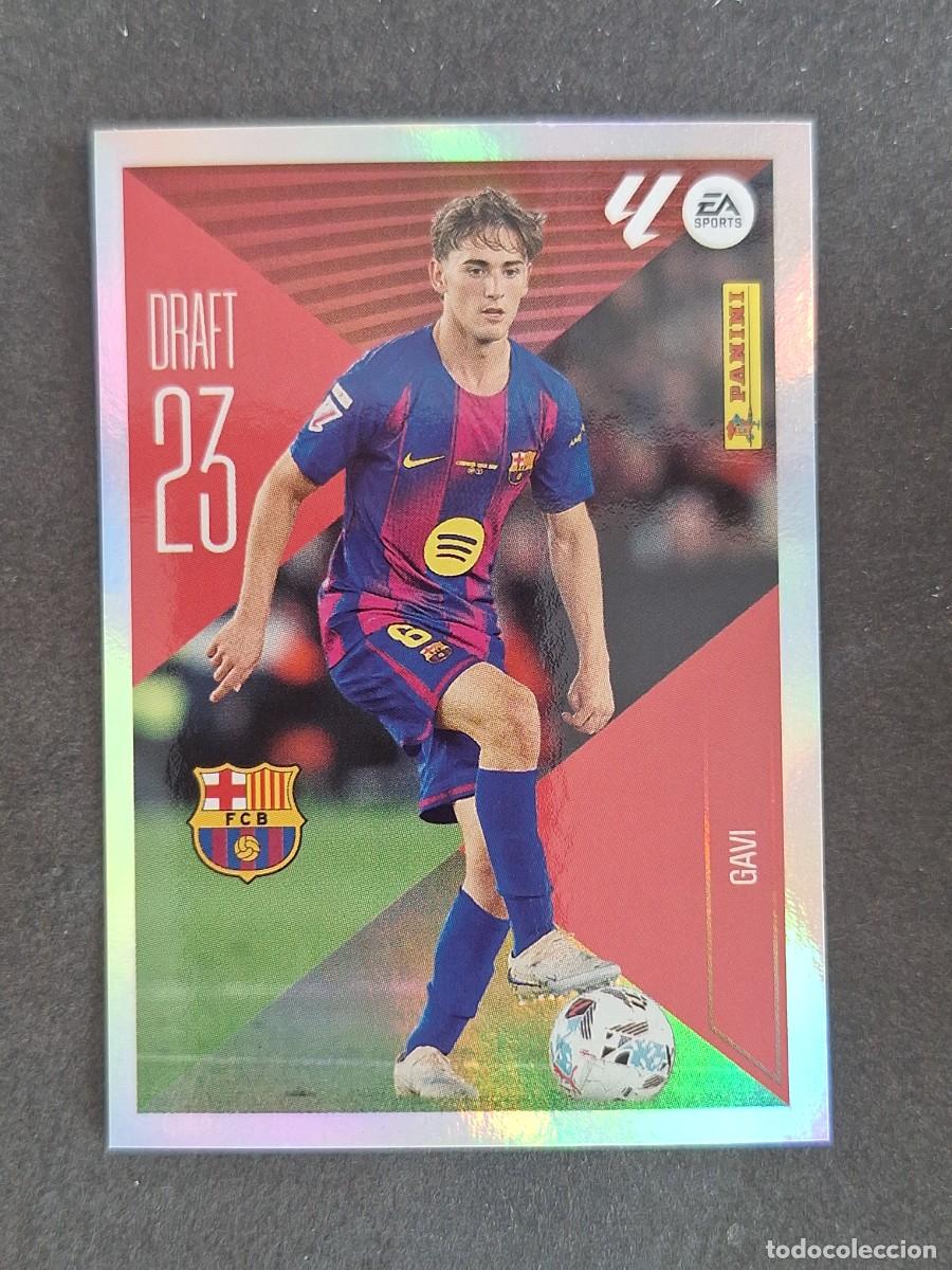 Cromos de f&uacute;tbol: L1 GAVI F. C. BARCELONA DRAFT 23 LIGA ESTE 2026 2027 26 27 NUNCA PEGADO SIN PEGAR