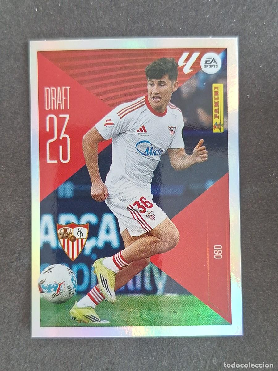 Cromos de f&uacute;tbol: L1 OSO SEVILLA F. C. DRAFT 23 LIGA ESTE 2026 2027 26 27 NUNCA PEGADO SIN PEGAR