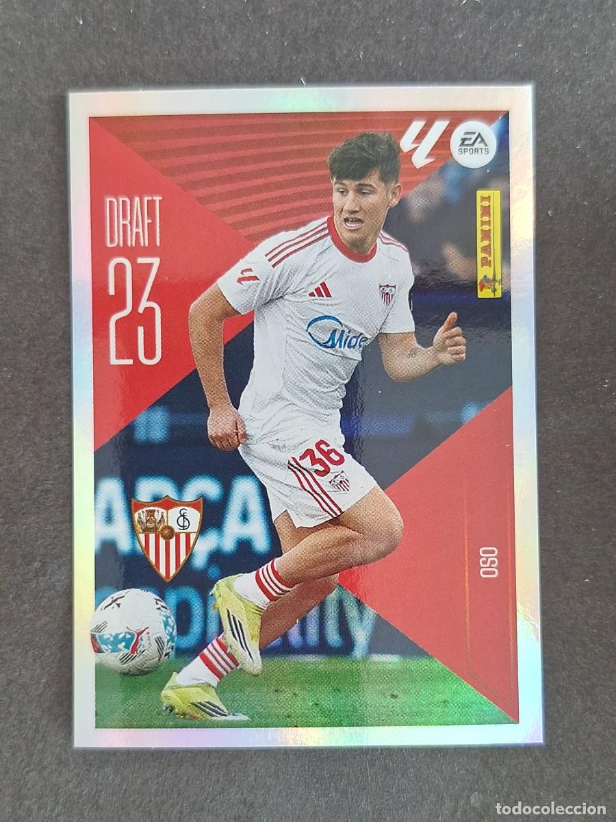 Cromos de f&uacute;tbol: L1 OSO SEVILLA F. C. DRAFT 23 LIGA ESTE 2026 2027 26 27 NUNCA PEGADO SIN PEGAR