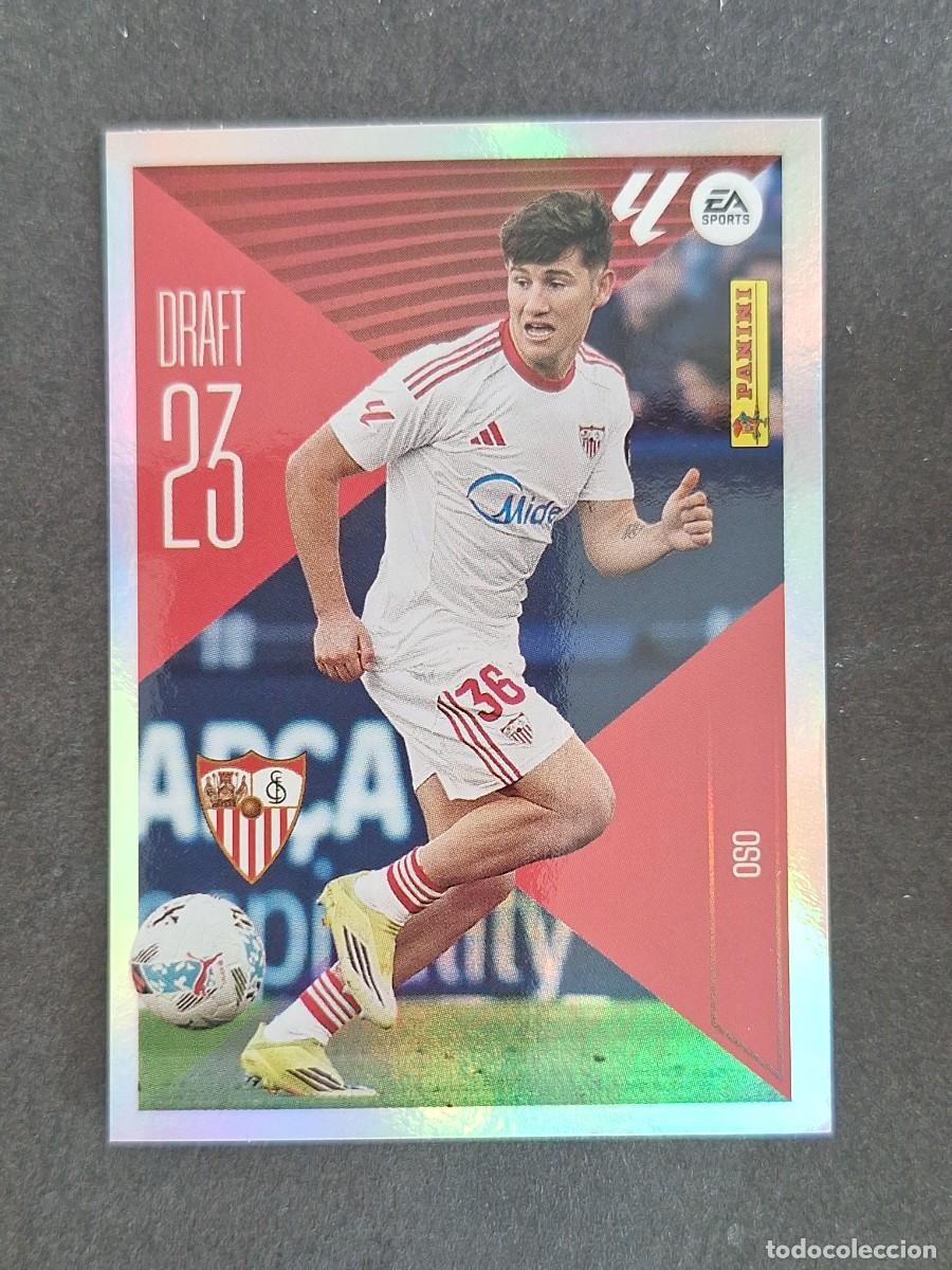 Cromos de f&uacute;tbol: L1 OSO SEVILLA F. C. DRAFT 23 LIGA ESTE 2026 2027 26 27 NUNCA PEGADO SIN PEGAR