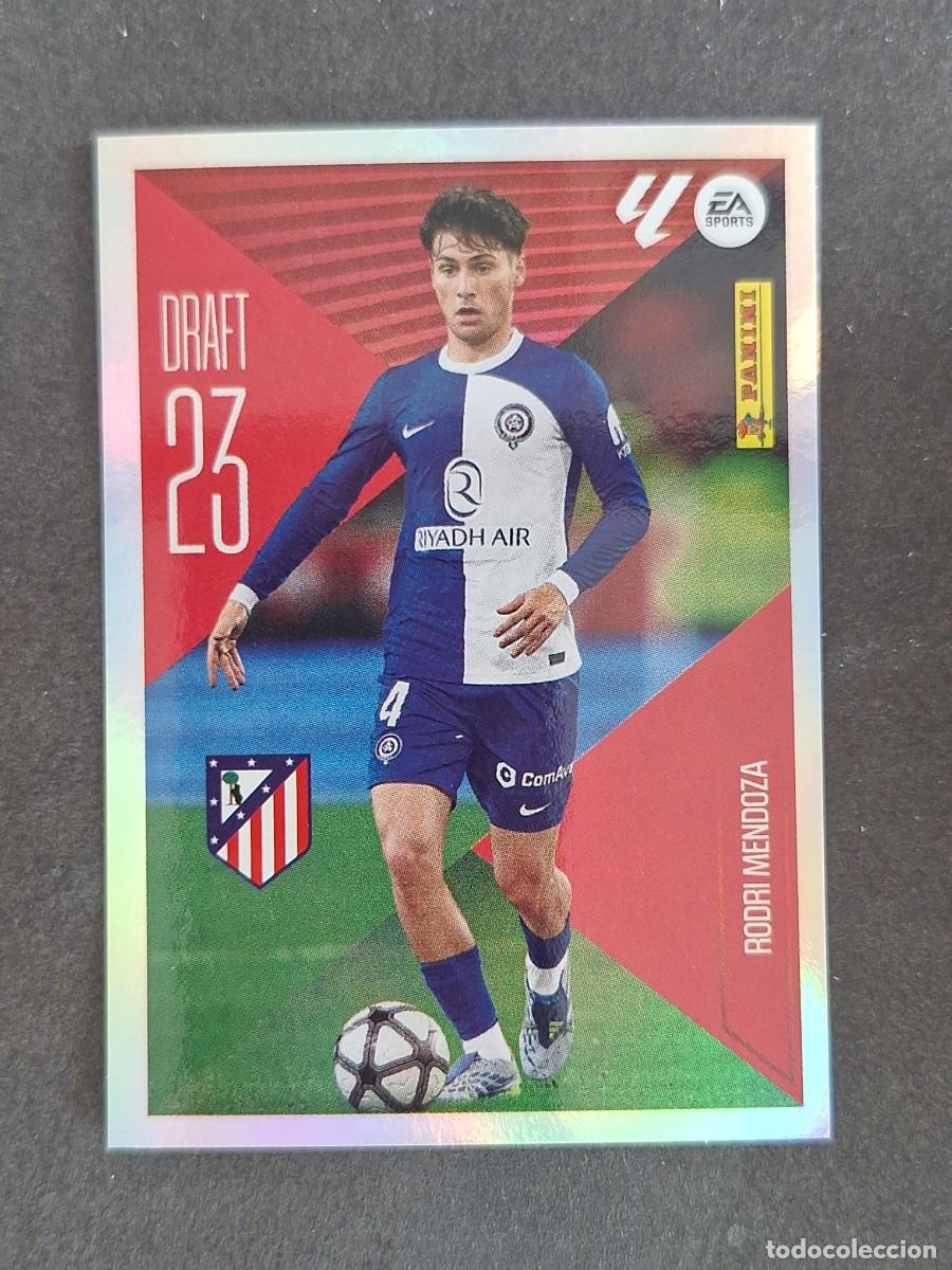 Cromos de f&uacute;tbol: L1 RODRI MENDOZA ATLETICO DE MADRID DRAFT 23 LIGA ESTE 2026 2027 26 27 NUNCA PEGADO SIN PEGAR