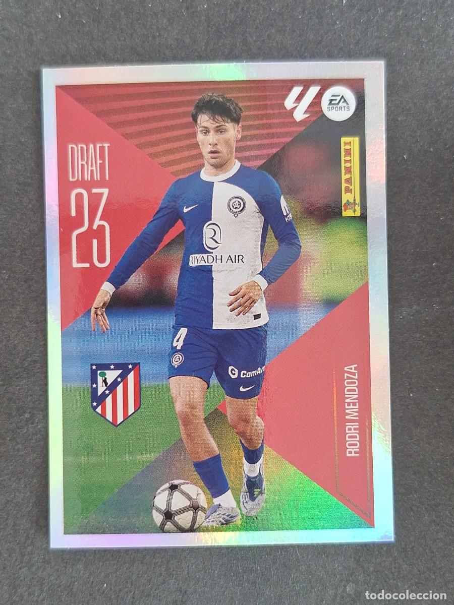 Cromos de f&uacute;tbol: L1 RODRI MENDOZA ATLETICO DE MADRID DRAFT 23 LIGA ESTE 2026 2027 26 27 NUNCA PEGADO SIN PEGAR