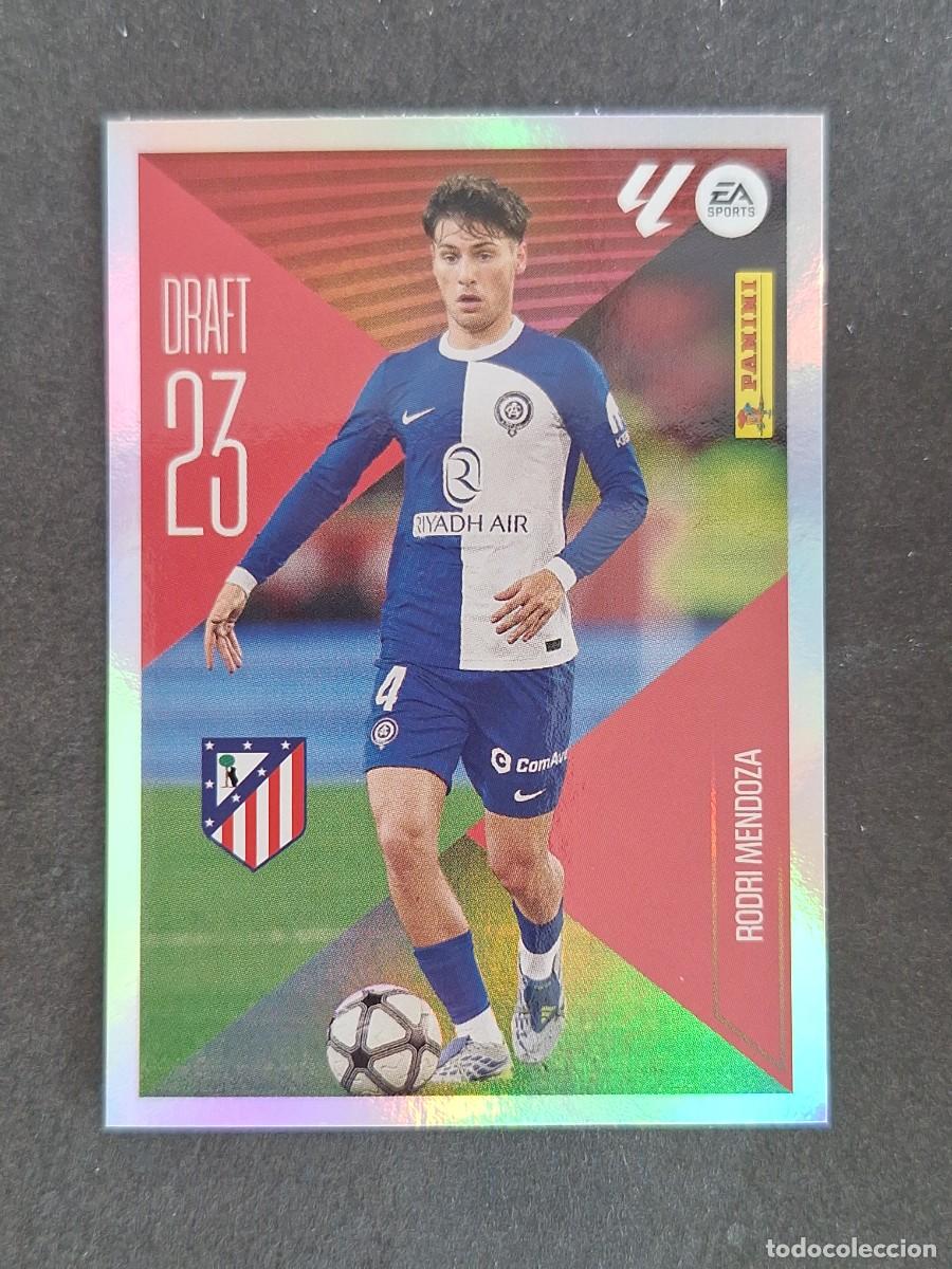 Cromos de f&uacute;tbol: L1 RODRI MENDOZA ATLETICO DE MADRID DRAFT 23 LIGA ESTE 2026 2027 26 27 NUNCA PEGADO SIN PEGAR