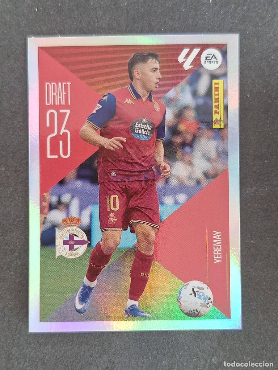 Fu&szlig;ball-Sticker: L2 YEREMAY DEPORTIVO DE LA CORU&Ntilde;A DRAFT 23 LIGA ESTE 2026 2027 26 27 NUNCA PEGADO SIN PEGAR