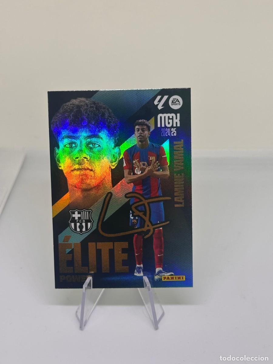 Cartes &agrave; collectionner de Football: Lamine Yamal #P7 FC Barcelona Elite Power Panini Megacracks 2024 25 1