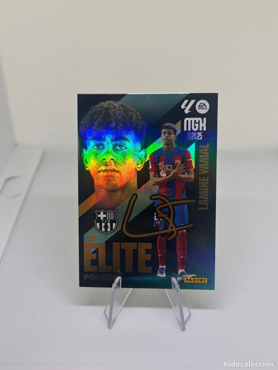 Cartes &agrave; collectionner de Football: Lamine Yamal #P7 FC Barcelona Elite Power Panini Megacracks 2024 25 2